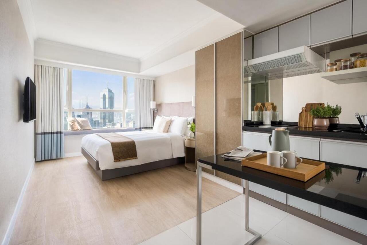 Aparthotel Two MacDonnell Road Hong Kong Esterno foto